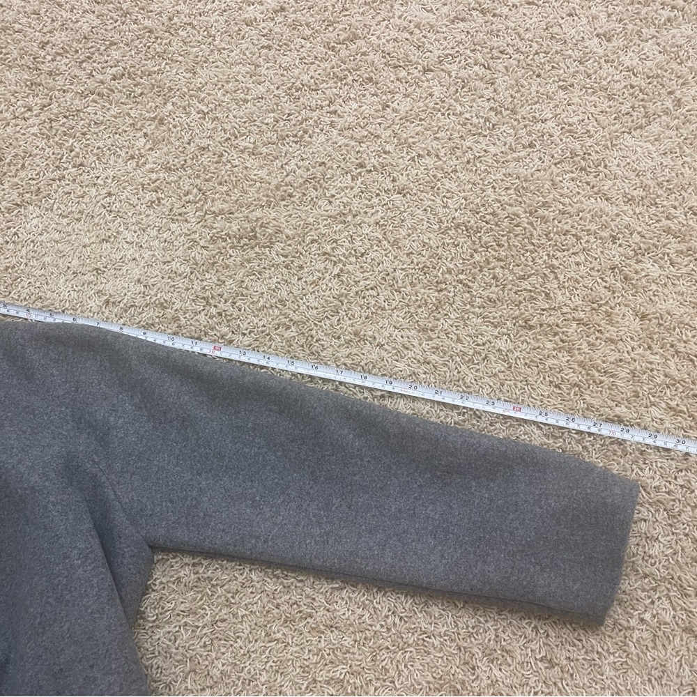 Express Gray Wrap Jacket with Notched Collar - Picture 5 of 7